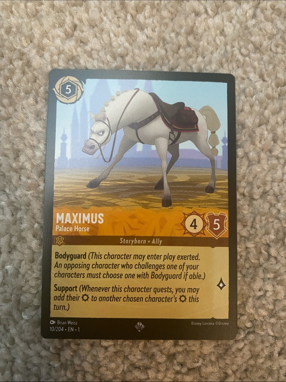 Maximus Palace Horse Disney Lorcana